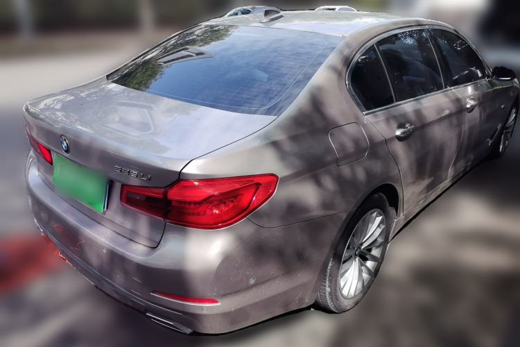 Used BMW 5 Series 2018 525Li Luxury Package Rear Right 45 Deg