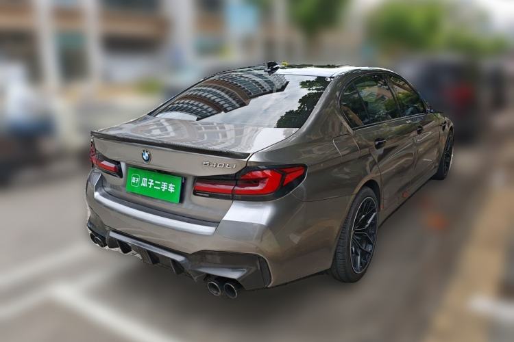 Used BMW 5 Series 2018 Revised 540Li Executive Edition Rear Right 45 Deg