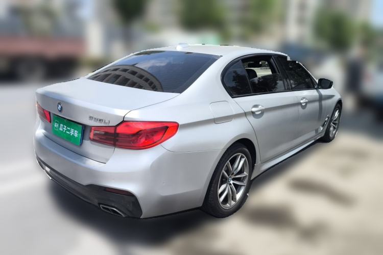 Used BMW 5 Series 2018 525Li M Sport Package Rear Right 45 Deg
