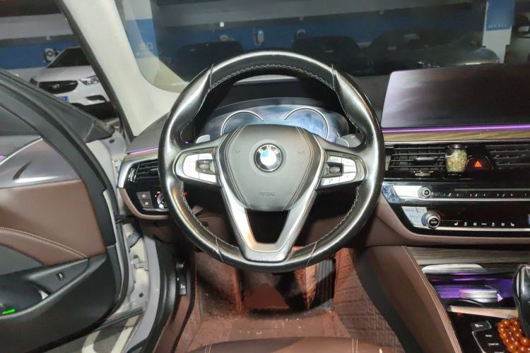 Used BMW 5 Series 2018 Revised Version 530Li Leading Edition Luxury Package Steering Wheel