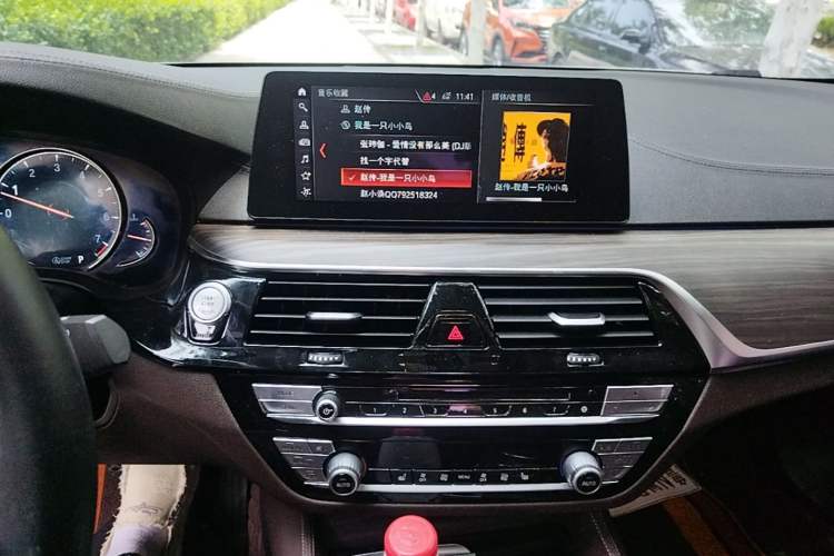 Used BMW 5 Series 2018 Revised Version 530Li Leading Edition Luxury Package Audio And AC Panel