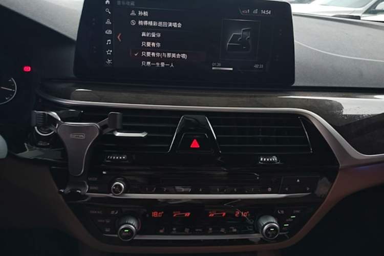 Used BMW 5 Series 2018 530Li Leading Model M Sport Package Audio And AC Panel