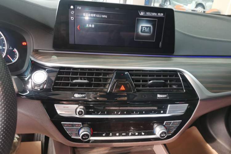 Used BMW 5 Series 2018 Revised Version 530Li Leading Edition Luxury Package Audio And AC Panel