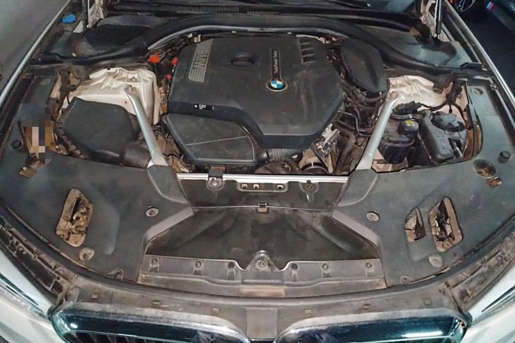 Used BMW 5 Series 2018 525Li M Sport Package Engine Bay