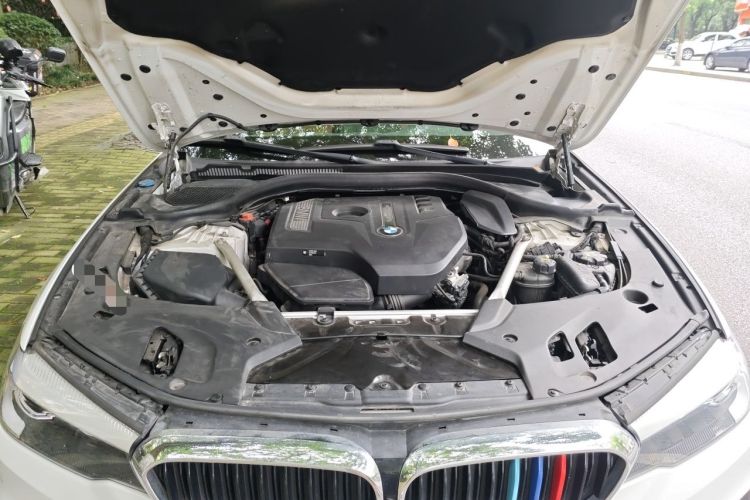 Used BMW 5 Series 2018 530Li Leading Model M Sport Package Engine Bay