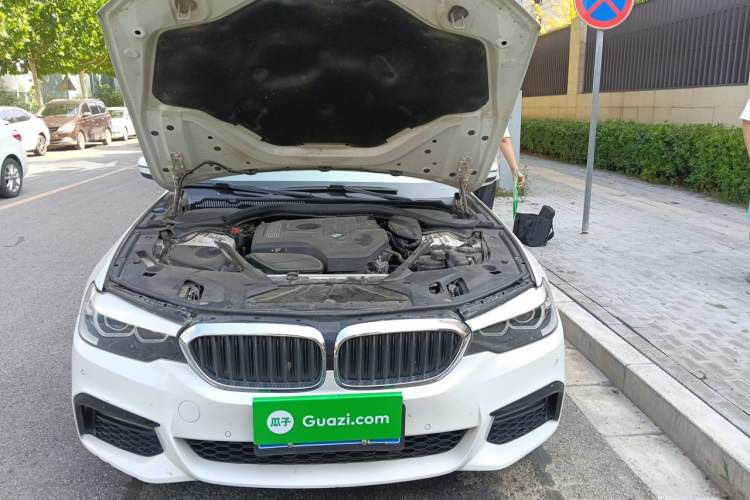 Used BMW 5 Series 2018 530Li Leading Model M Sport Package Engine Bay