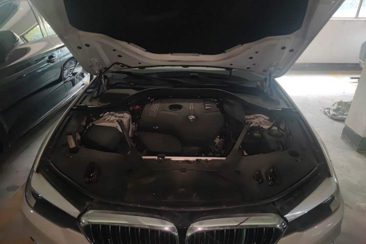 Used BMW 5 Series 2018 525Li Luxury Package Engine Bay