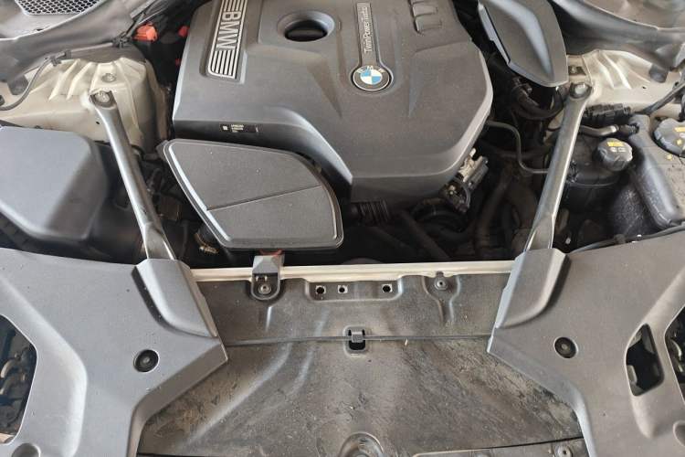 Used BMW 5 Series 2018 530Li Leading Model M Sport Package Engine Bay