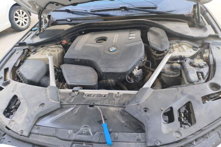 Used BMW 5 Series 2018 525Li Luxury Package Engine Bay