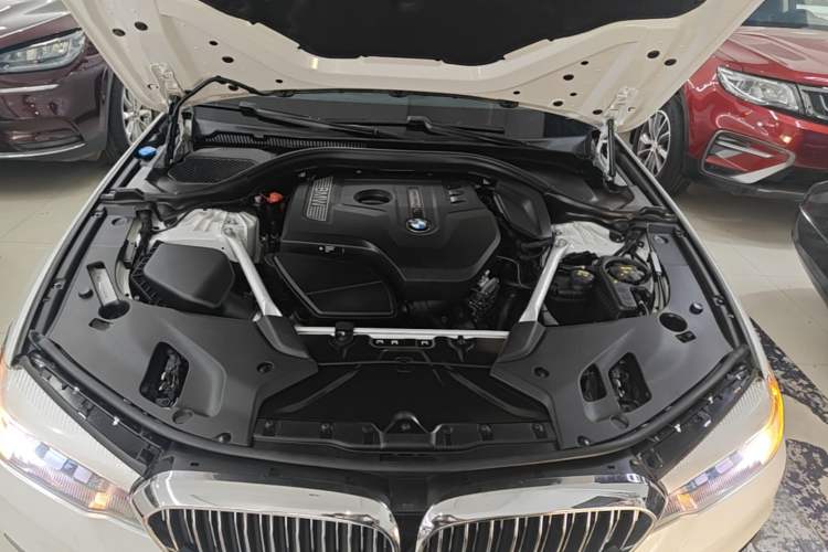 Used BMW 5 Series 2018 525Li Luxury Package Engine Bay