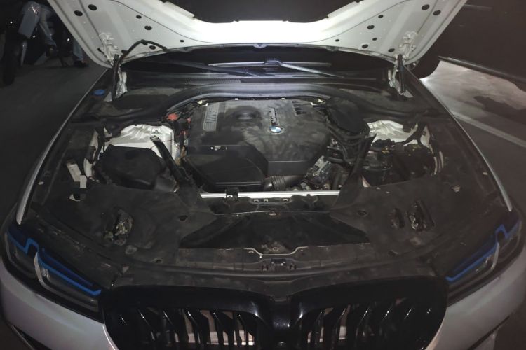Used BMW 5 Series 2018 530Li Leading Model M Sport Package Engine Bay