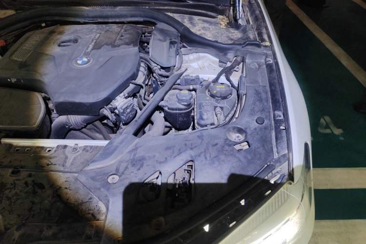 Used BMW 5 Series 2018 528Li Launch Special Edition Engine Bay Left