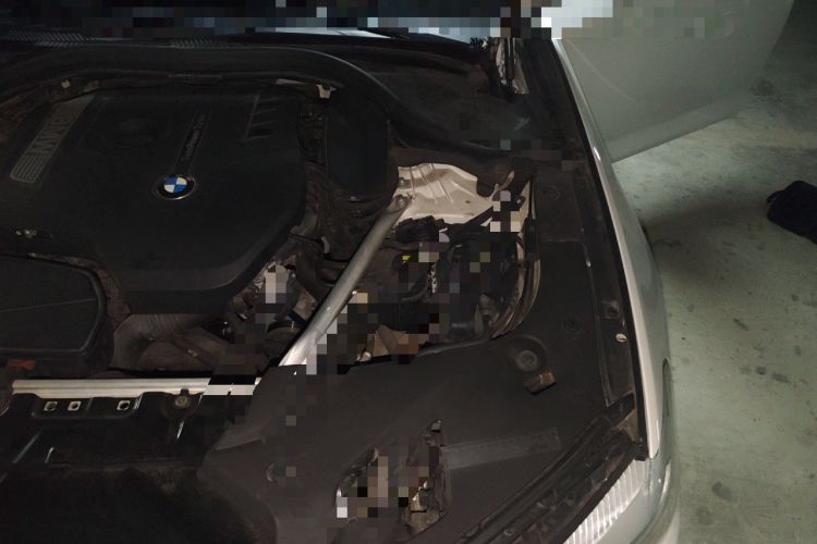 Used BMW 5 Series 2018 525Li Luxury Package Engine Bay Left