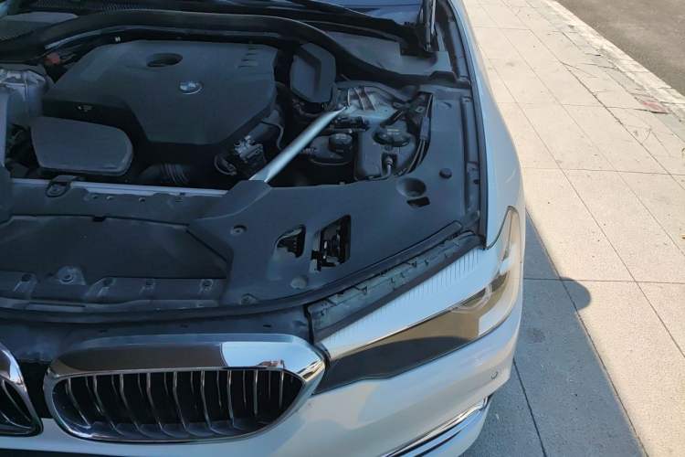 Used BMW 5 Series 2018 525Li Luxury Package Engine Bay Left