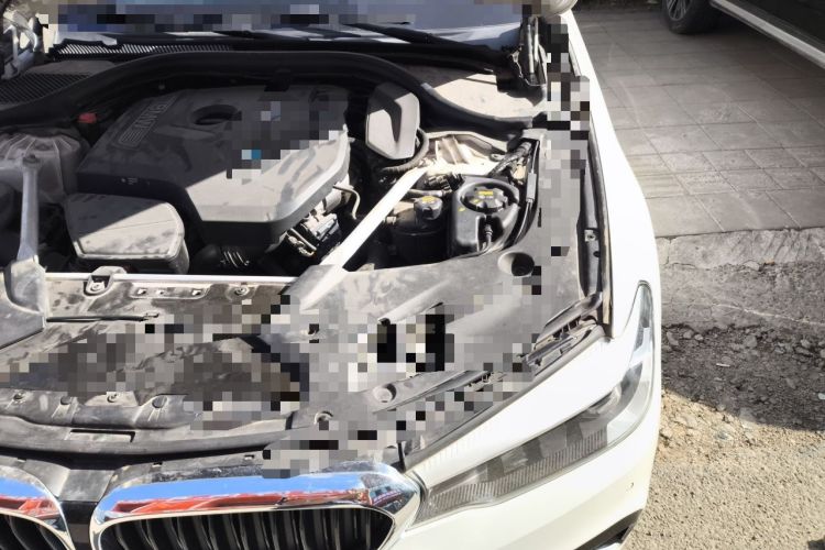Used BMW 5 Series 2018 525Li M Sport Package Engine Bay Left