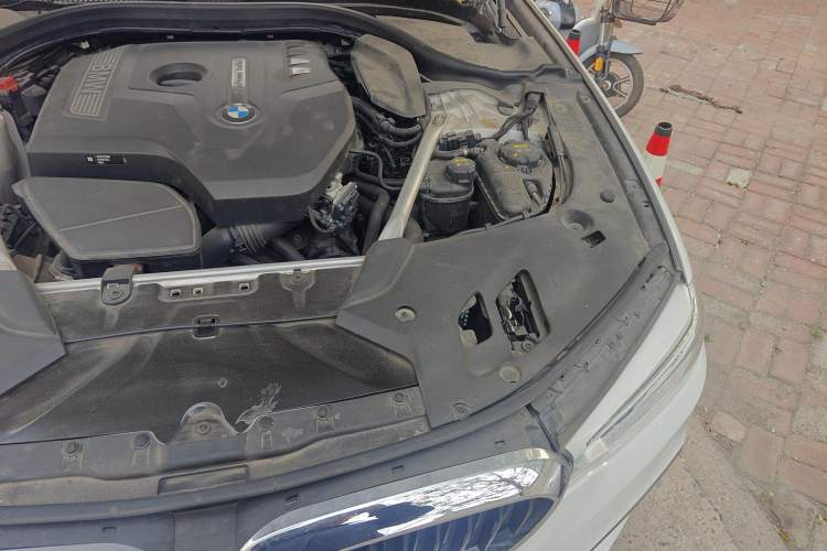 Used BMW 5 Series 2018 525Li M Sport Package Engine Bay Left