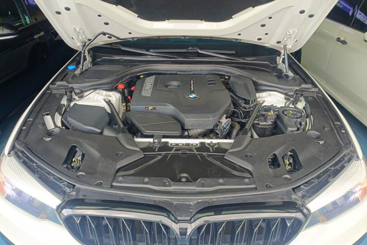 Used BMW 5 Series 2018 530Li Leading Model M Sport Package Engine Bay
