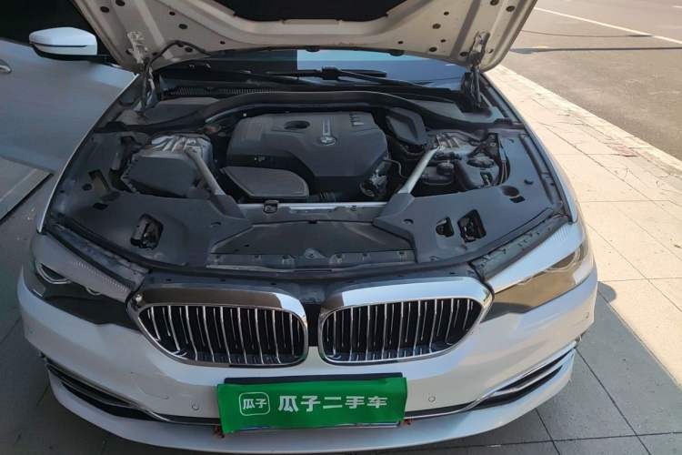 Used BMW 5 Series 2018 525Li Luxury Package Engine Bay