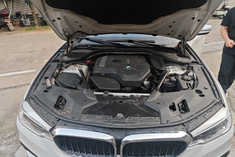 Used BMW 5 Series 2018 530Li Leading Model M Sport Package Engine Bay