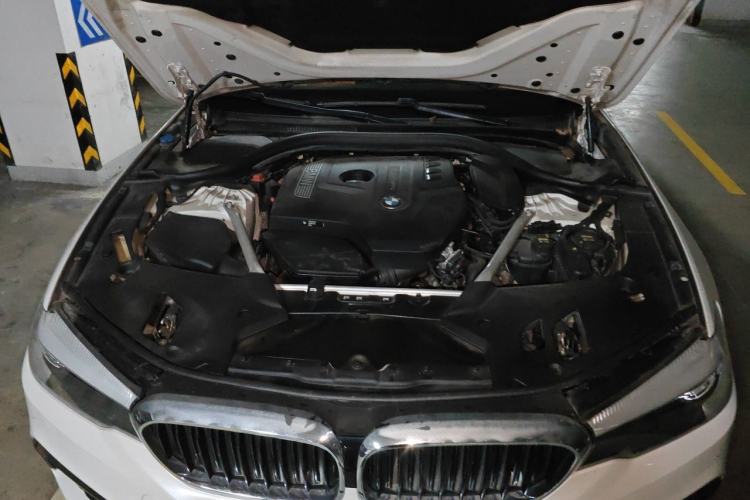 Used BMW 5 Series 2018 530Li Leading Model M Sport Package Engine Bay