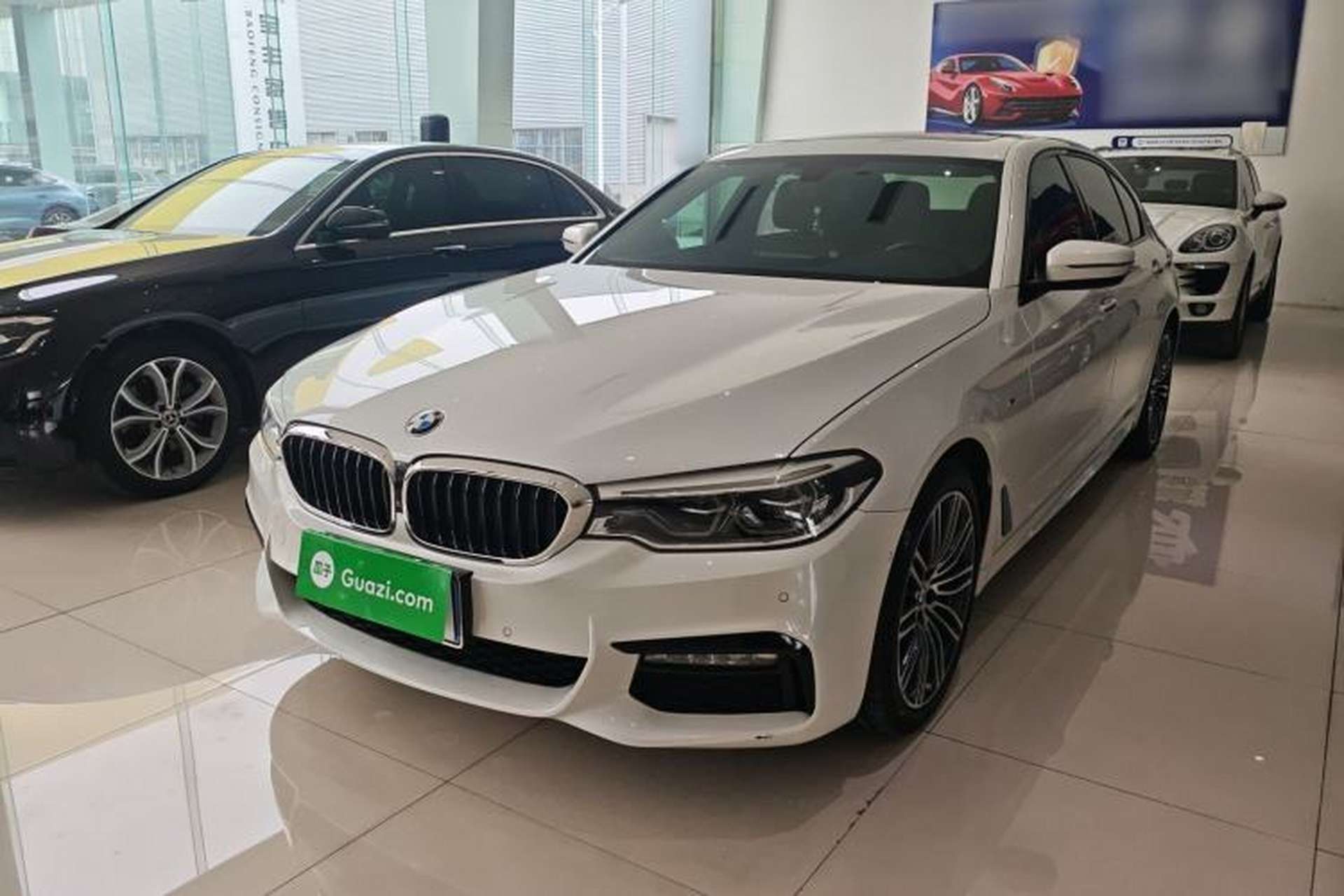 Used BMW 5 Series 2018 Restyled 530Li Luxury Edition M Sport Package Front Left 45 Deg