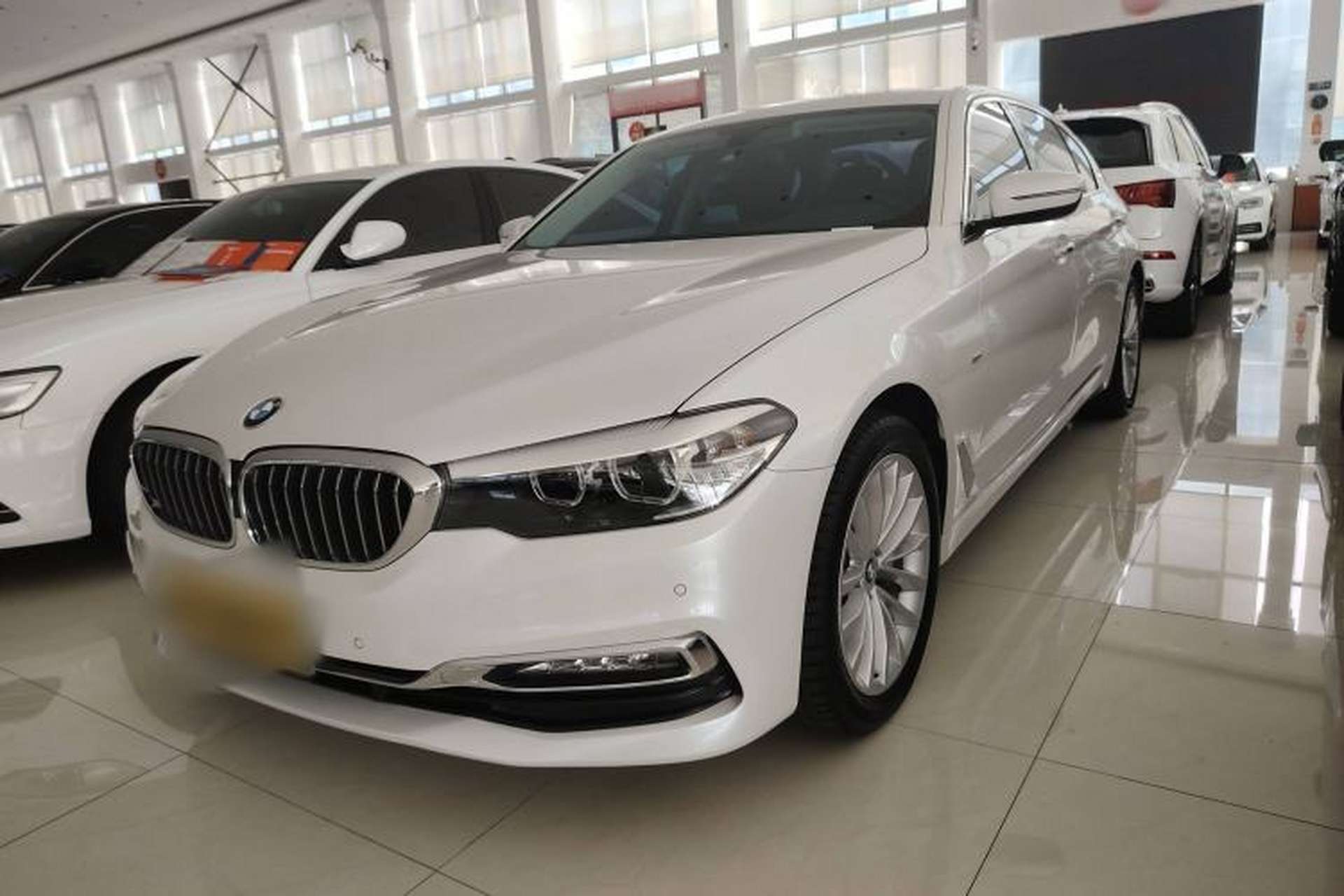 Used BMW 5 Series 2018 530Li Leading Edition Luxury Package Front Left 45 Deg