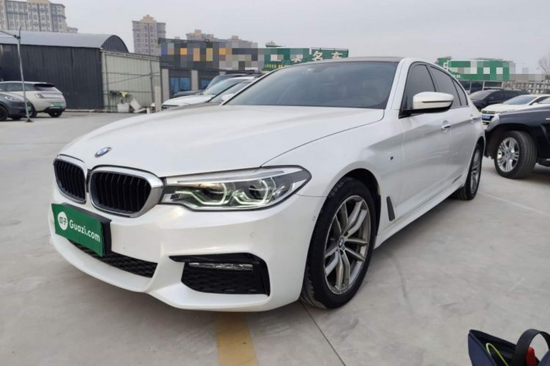 Used BMW 5 Series 2018 525Li M Sport Package Front Left 45 Deg