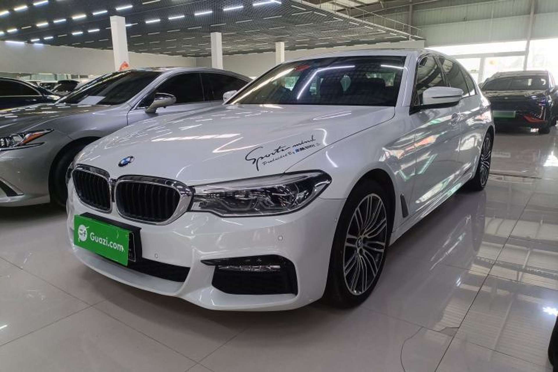 Used BMW 5 Series 2018 Restyled 530Li Leading Edition M Sport Package Front Left 45 Deg