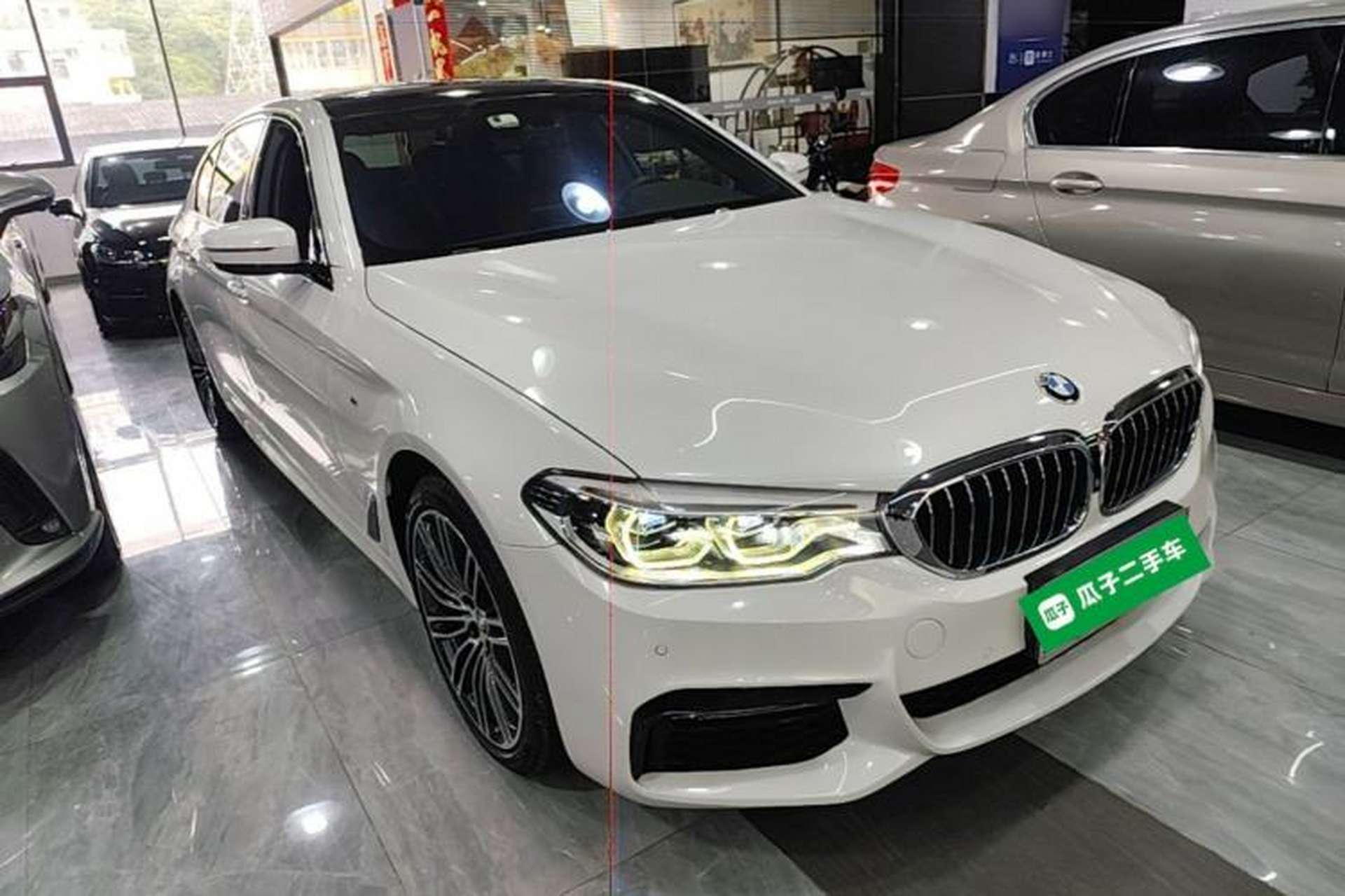Used BMW 5 Series 2018 Restyled 530Li Luxury Edition M Sport Package Front Right 45 Deg