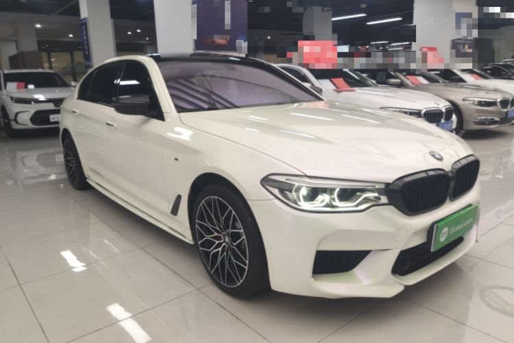 Used BMW 5 Series 2018 530Li Luxury Edition M Sport Package Front Right 45 Deg