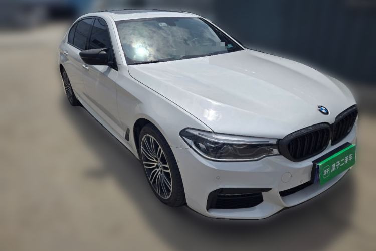 Used BMW 5 Series 2018 Restyled 530Li Leading Edition M Sport Package Front Right 45 Deg