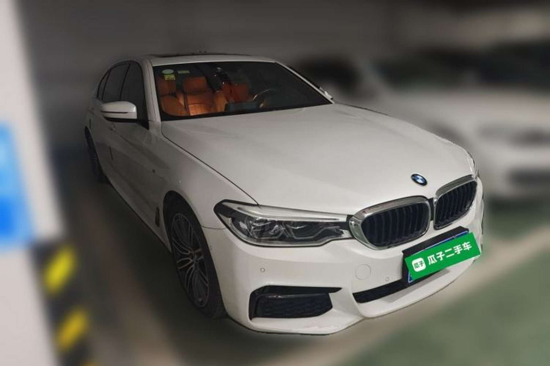 Used BMW 5 Series 2018 Restyled 530Li Leading Edition M Sport Package Front Right 45 Deg