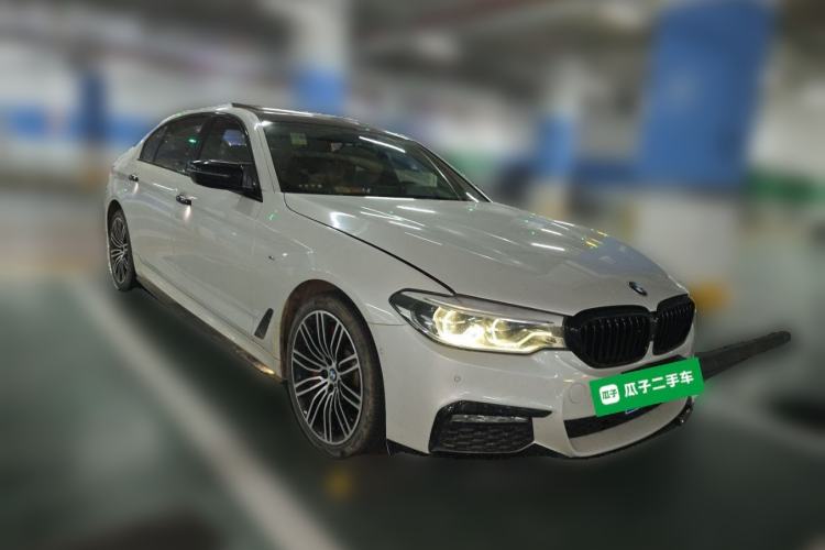 Used BMW 5 Series 2018 530Li Luxury Edition M Sport Package Front Right 45 Deg