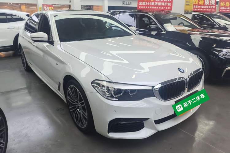 Used BMW 5 Series 2018 Restyled 530Li Leading Edition M Sport Package Front Right 45 Deg