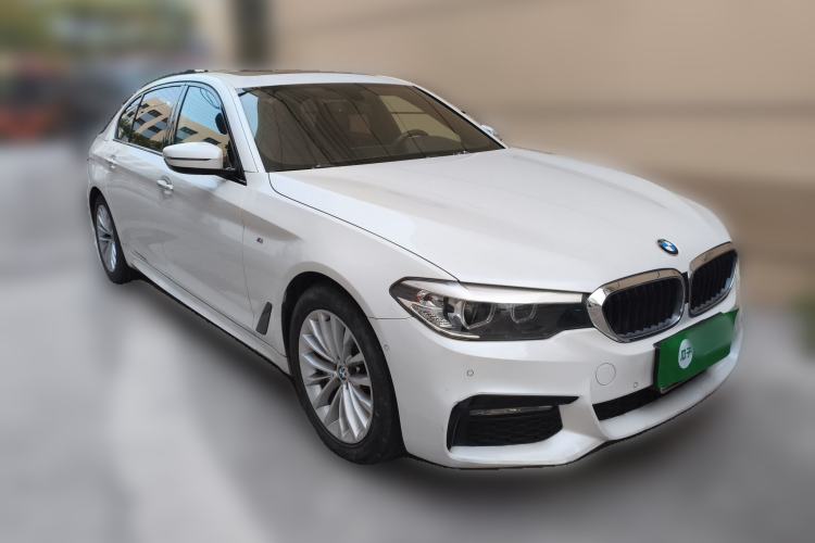 Used BMW 5 Series 2018 530Li Leading Model M Sport Package Front Right 45 Deg