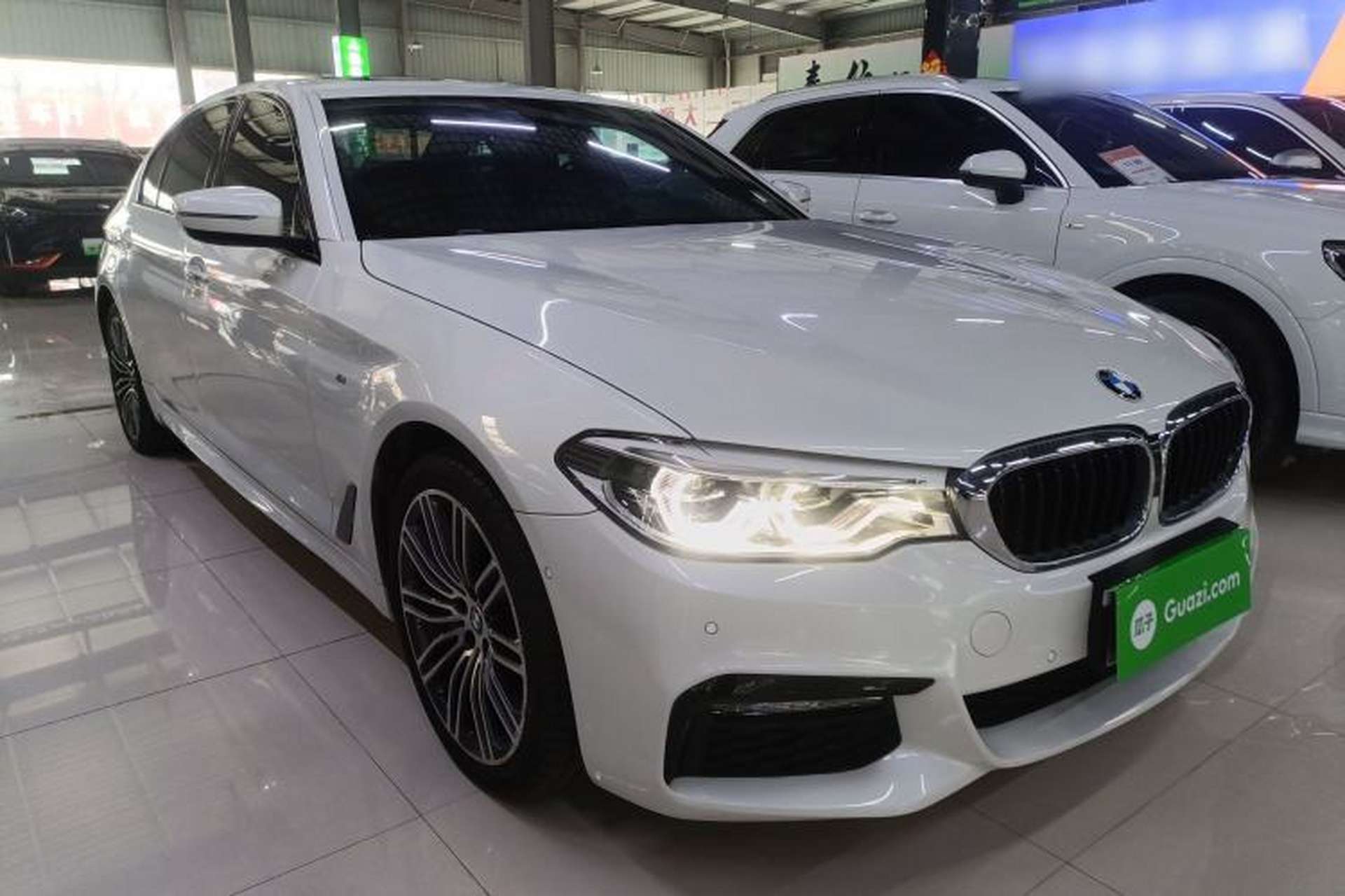 Used BMW 5 Series 2018 Restyled 530Li Leading Edition M Sport Package Front Right 45 Deg