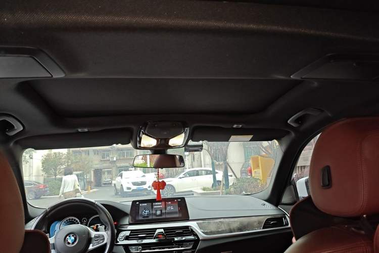 Used BMW 5 Series 2018 530Li Luxury Edition M Sport Package Headliner