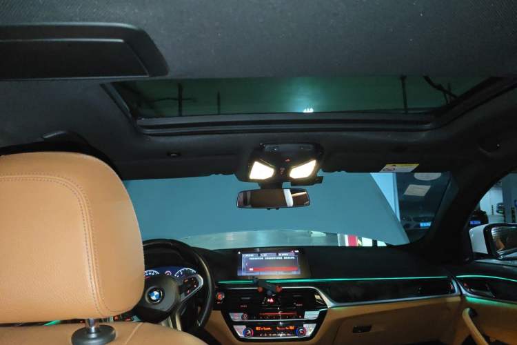 Used BMW 5 Series 2018 530Li Leading Model M Sport Package Headliner