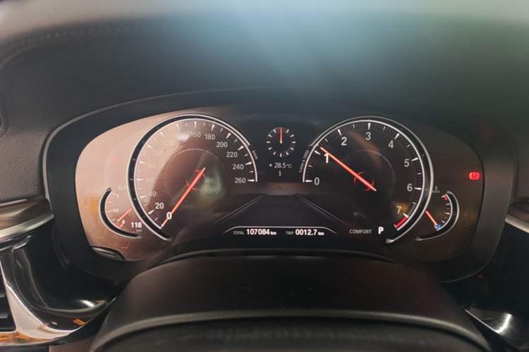 Used BMW 5 Series 2018 Facelifted 530Li Luxury Edition Premium Package Instrument Cluster