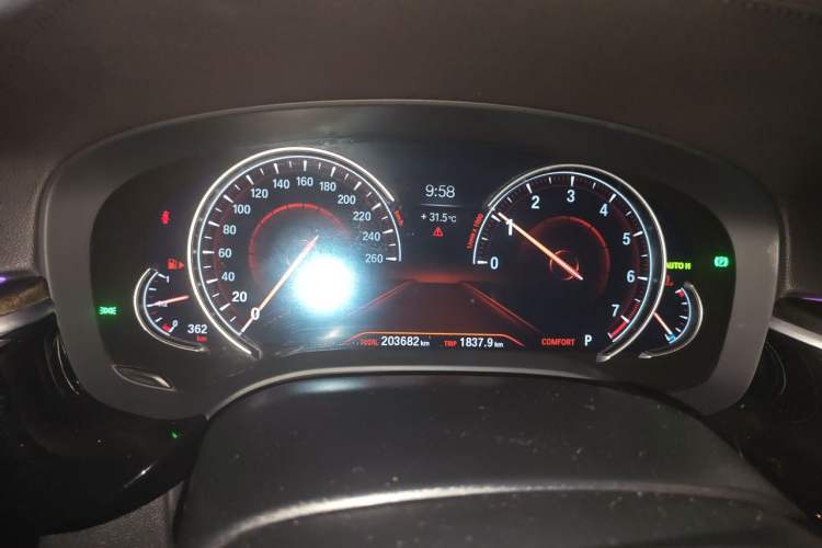 Used BMW 5 Series 2018 525Li M Sport Package Instrument Cluster
