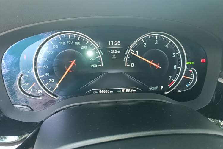Used BMW 5 Series 2018 530Li Leading Edition Luxury Package Instrument Cluster