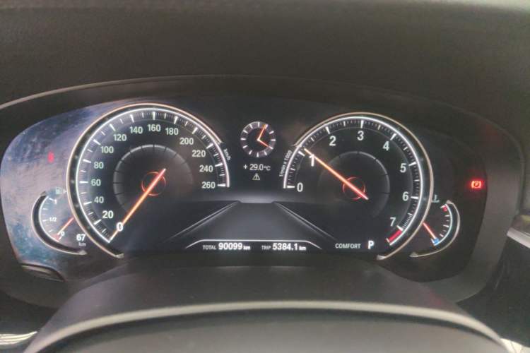 Used BMW 5 Series 2018 530Li Luxury Edition M Sport Package Instrument Cluster