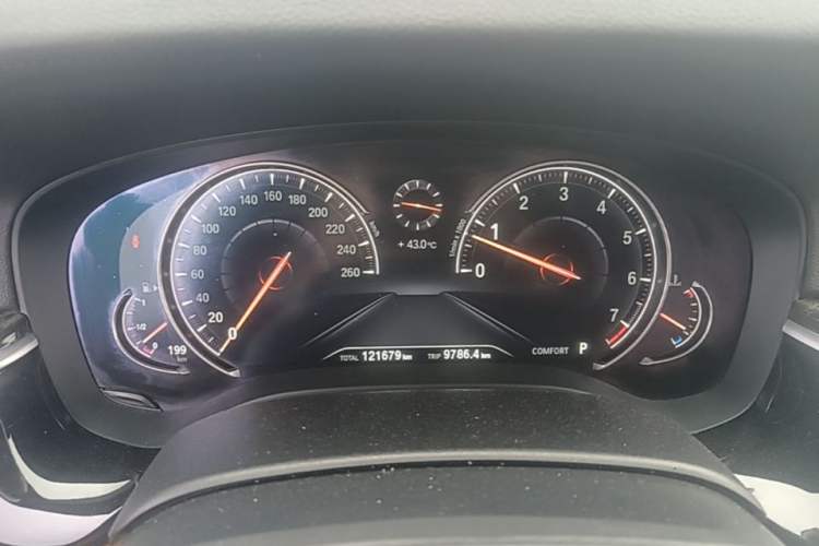 Used BMW 5 Series 2018 Restyled 530Li Leading Edition M Sport Package Instrument Cluster