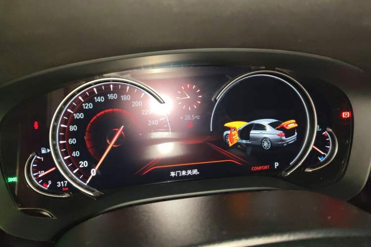 Used BMW 5 Series 2018 Restyled 530Li Leading Edition M Sport Package Instrument Cluster