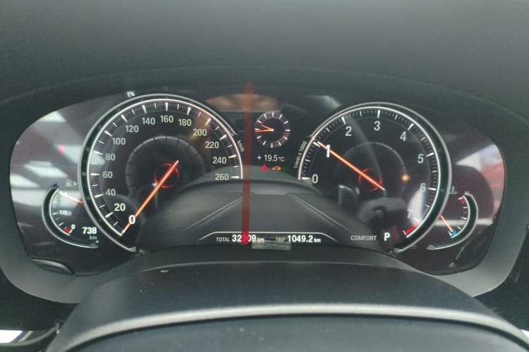 Used BMW 5 Series 2018 Restyled 530Li Luxury Edition M Sport Package Instrument Cluster