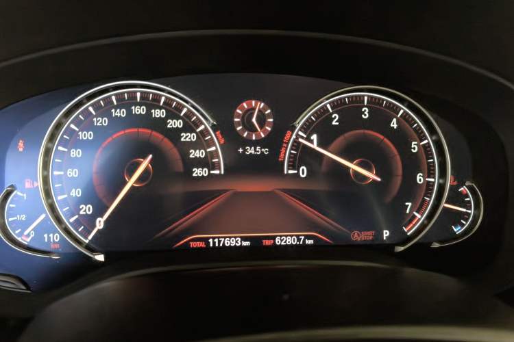 Used BMW 5 Series 2018 Facelifted 530Li Luxury Edition Premium Package Instrument Cluster