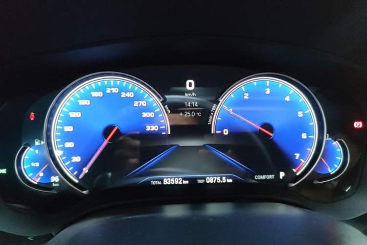 Used BMW 5 Series 2018 530Li Luxury Edition M Sport Package Instrument Cluster