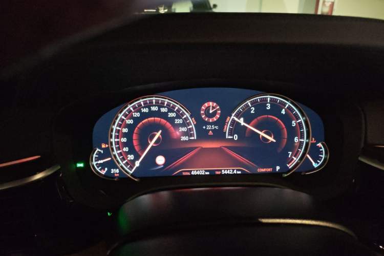 Used BMW 5 Series 2018 Restyled 530Li Luxury Edition M Sport Package Instrument Cluster