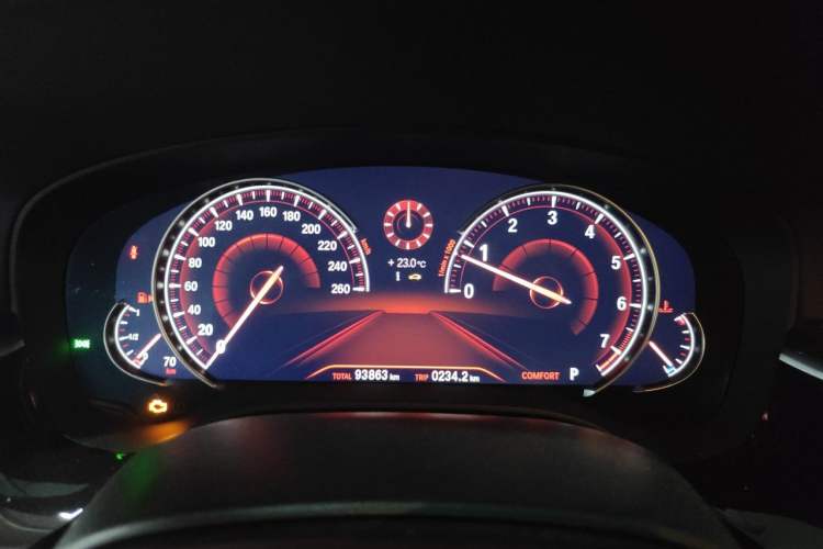 Used BMW 5 Series 2018 525Li M Sport Package Instrument Cluster