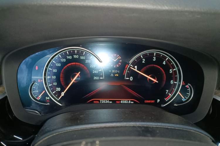 Used BMW 5 Series 2018 530Li Leading Edition Luxury Package Instrument Cluster